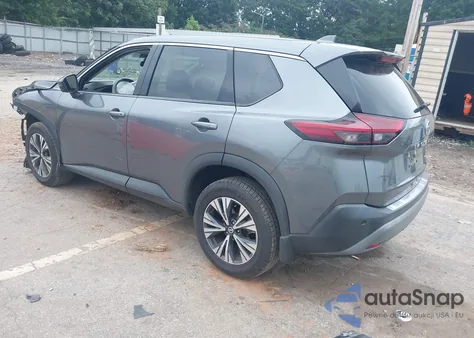 2021 Nissan Rogue Sv Fwd из США, поврежденный, VIN 5N1AT3BA0MC685278